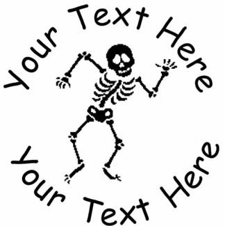 22mm Pre-Inked Custom, Personalised Teacher Stamp - Biology