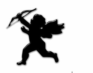 Loyalty Card Self Inking Stamp - Cupids Arrow - 11mm