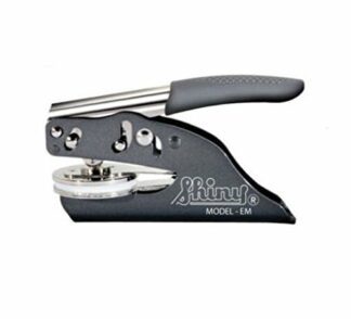 Custom Company Seal Plier Press - 40mm Paper Embossing Machine,Company or Personal Name (Logo and Text)