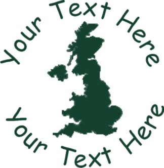 22mm Pre-Inked Custom, Personalised Teacher Stamp - Geography