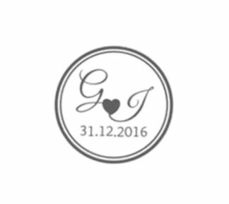 Save the Date - Circle 41mm Round