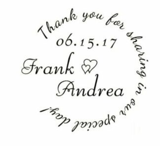 Save the Date - Thank you 41mm Round