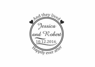 Save the Date - Happily Ever After 41mm Round